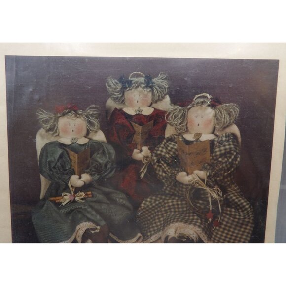 Hark! The Herald Angels Sing #120 17" Christmas Angels Pattern By DeCuyper Tradi - Picture 1 of 3